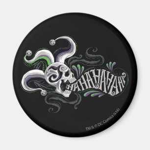 Aimant Équipe de suicide   Joker Skull - Haha