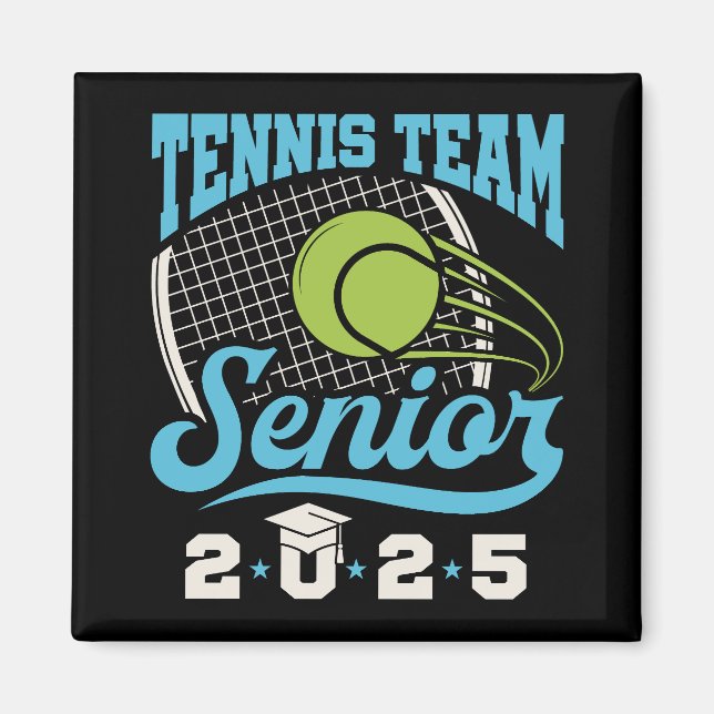 Aimant Équipe de Tennis Classe supérieure de 2025 (Devant)