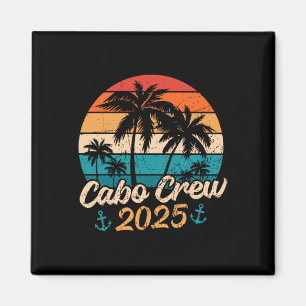 Aimant Équipe de vacances drôle au Mexique à Cabo 2025 as