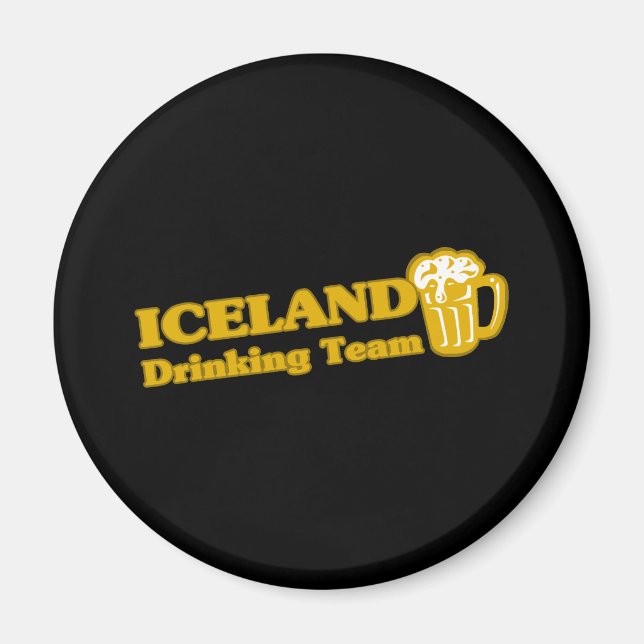 Aimant Équipe d'Islande (Devant)