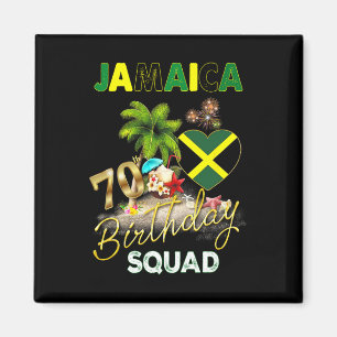 Aimant Équipe du 70e anniversaire en Jamaïque Voyage de f