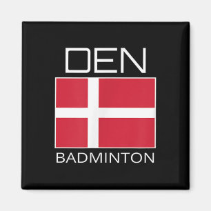 Aimant Équipe du Danemark de Badminton Athlète danoise De