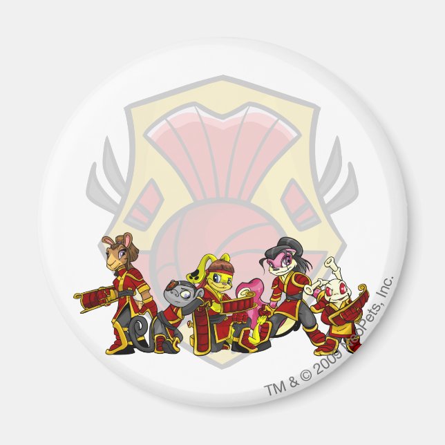 Aimant Équipe du groupe Shenkuu (Devant)