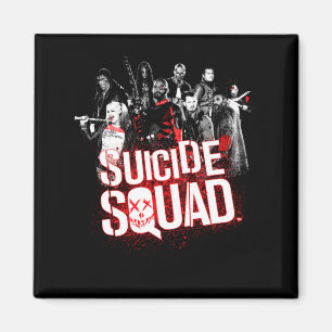 Aimant Équipe Hommes Squad Splatter Noir Performance