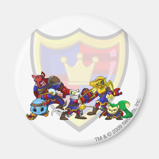 Aimant Équipe Meridell Group (Devant)