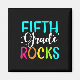 Aimant Équipe Rocks de 5e année Enseignant de 5e année