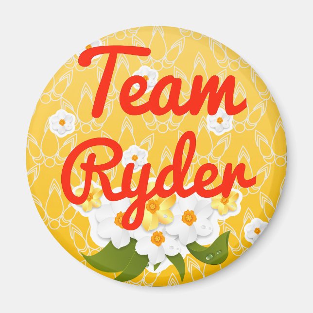 Aimant Équipe Ryder (Devant)