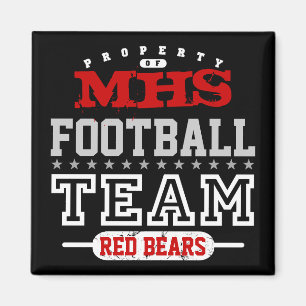 Aimant Équipe sportive scolaire