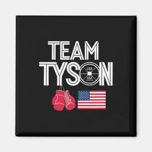 Aimant Équipe Tyson Famille Nom personnalisé Vintage