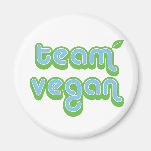 AIMANT ÉQUIPE VEGAN (Devant)