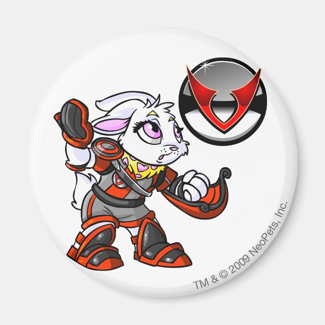 Aimant Équipe Virtupets Space Station Capitaine 1 (Devant)