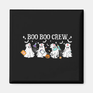 Aimant Équipière Boo Boo Infirmière Halloween Infirmière