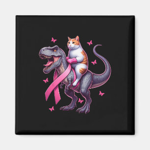 Aimant équitation T Rex Dinosaur. Sensibilisation au canc