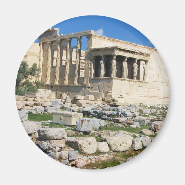Aimant Erechtheum Acropole - GRÈCE (Devant)
