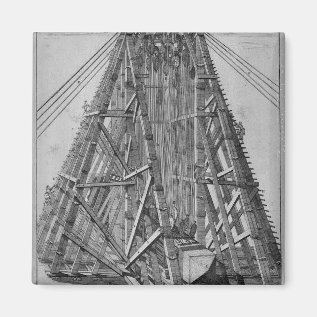 Aimant Erection de l'ancienne obèse égyptienne (Devant)