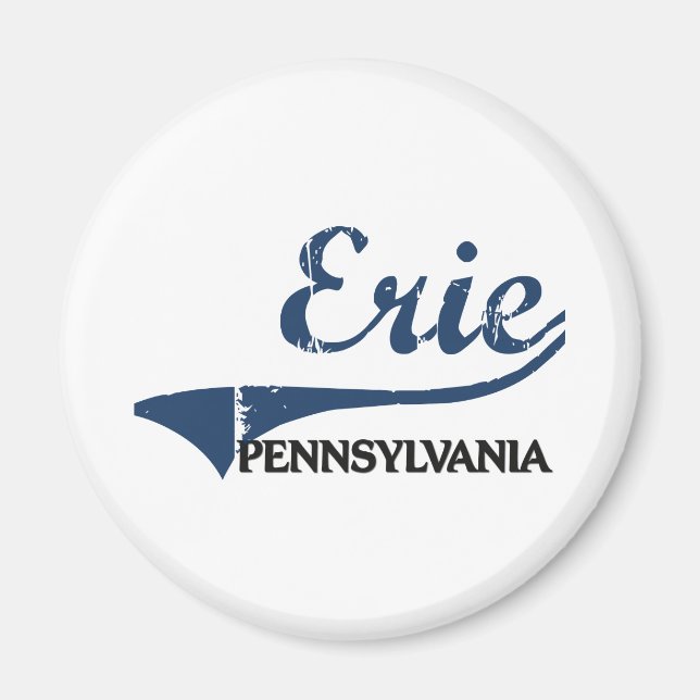 Aimant Erie Pennsylvania City Classic (Devant)