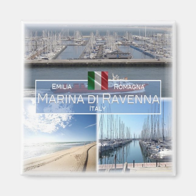 Aimant ERM032 MARINA DI RAVENNA, Italie, Frigo (Devant)