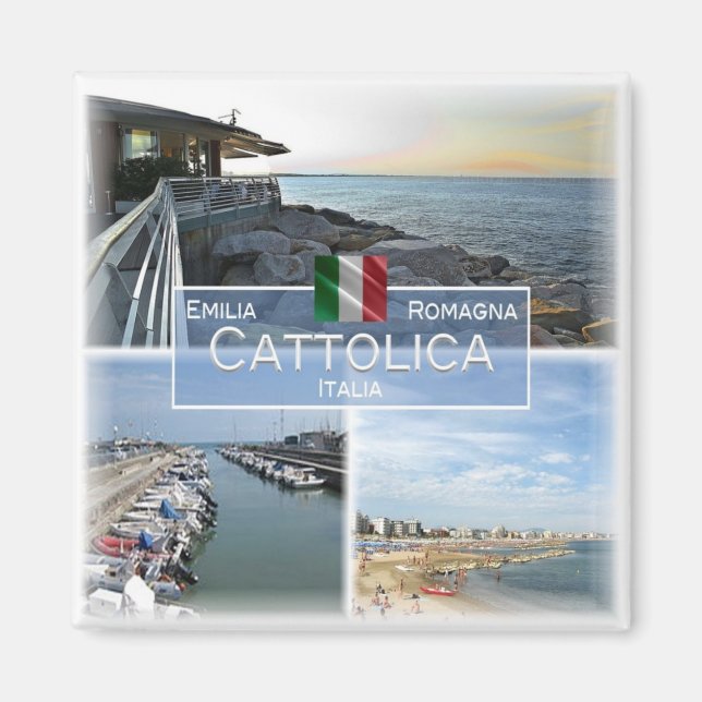Aimant ERM035 CATTOLICA - Emilia Romagna - Italy - Fridge (Devant)