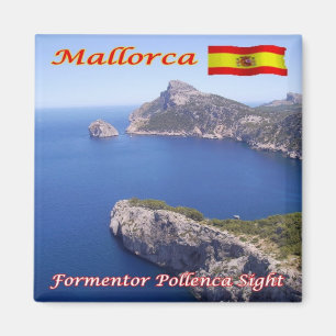 Aimant ES - Espagne - Majorque - Vue Formentor de Pollenc