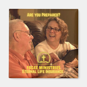 Aimant Es-Tu Prêt ? Magazine d'assurance vie éternelle