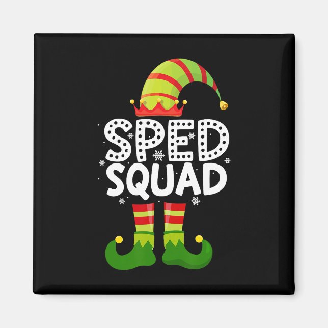 Aimant Escadron de distribution de vivres Éducation spéci (Devant)