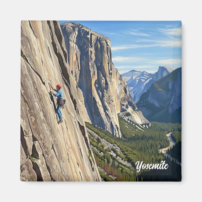 Aimant Escalade à Yosemite National Park (Devant)