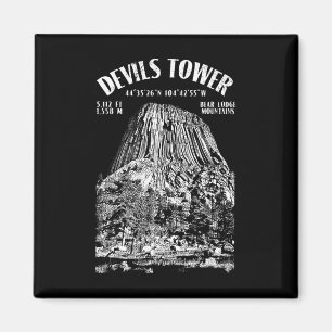 Aimant Escalade Grimpeur Devils Tower Bear Lodge Grimpe