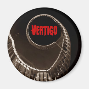 Aimant Escalier circulaire foncé Vertigo Hitchcock