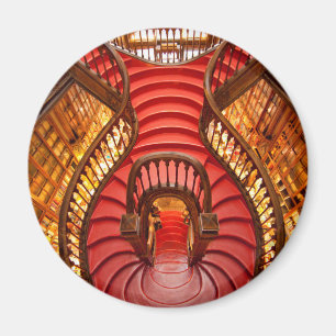 Aimant Escalier rouge orné, Portugal