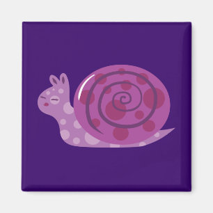 Aimant Escargot tacheté pourpre