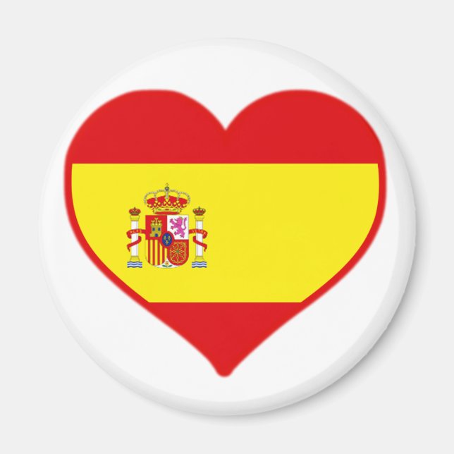 Aimant Espagne amour (Devant)