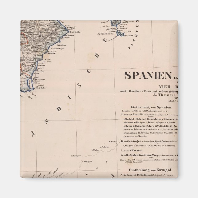 Aimant Espagne du sud (Devant)