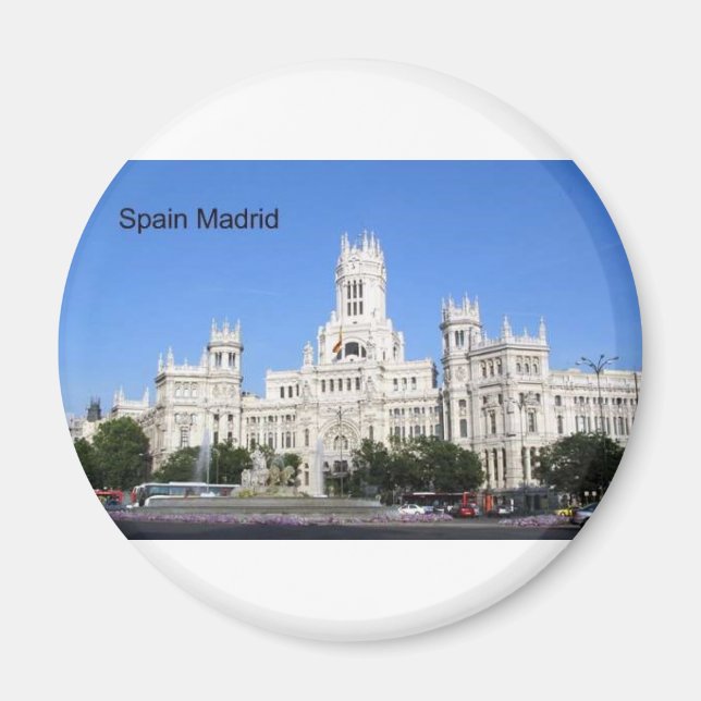 Aimant Espagne, Madrid City Hall Plaza de Cibeles (St.K. (Devant)