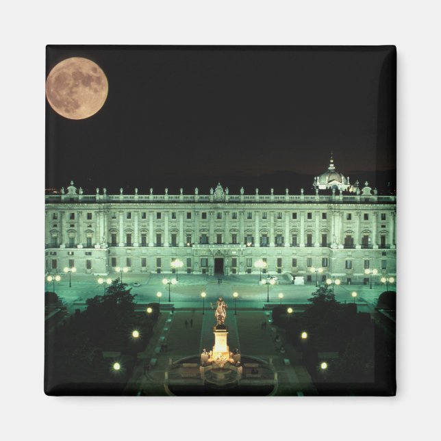 Aimant Espagne, Madrid, Palais Royal et Plaza de (Devant)