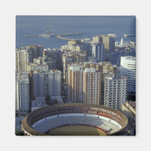 Aimant Espagne, Malaga, Andalousie Vue de la Plaza de Tor