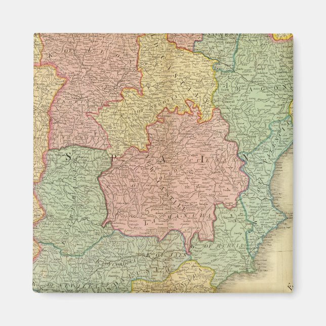 Aimant Espagne, Portugal 4 (Devant)