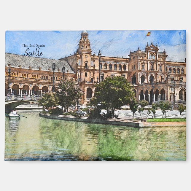 Aimant Espagne - Séville (Recto)