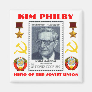 Aimant Espion britannique Kim Philby, héros de l'Union