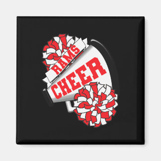Aimant Esprit de Cheerleading des Rams Ck à l'école R 