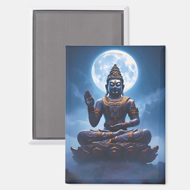Aimant Esprit de la Lune sur Nusantara (Recto/Verso)
