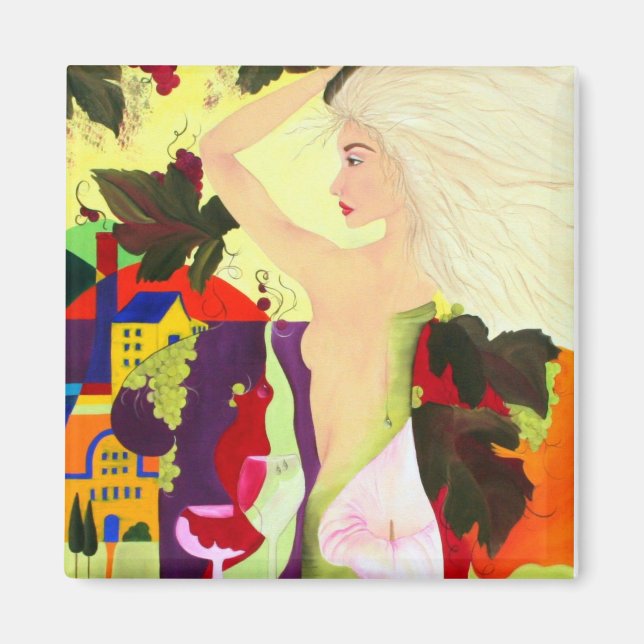 Aimant Esprit vin (Devant)