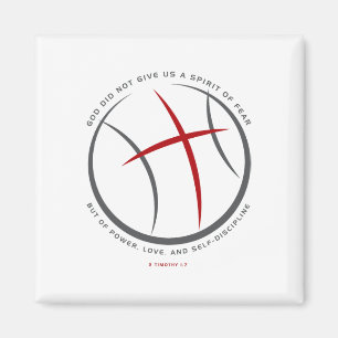 Aimant Esquisse Christian Athlete Jesus 1