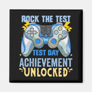 Aimant Essai Staar Test Exam Gamer Rock The Test 20 mai