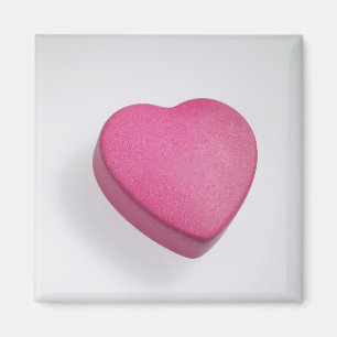 Aimant Essayez de nouveau coeur candy