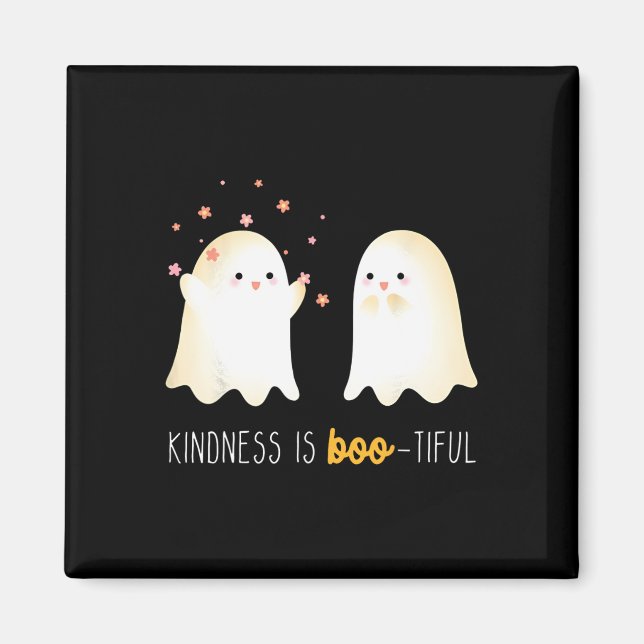 Aimant Est Boo Tiacher Enseignant Cute Ghost Halloween (Devant)
