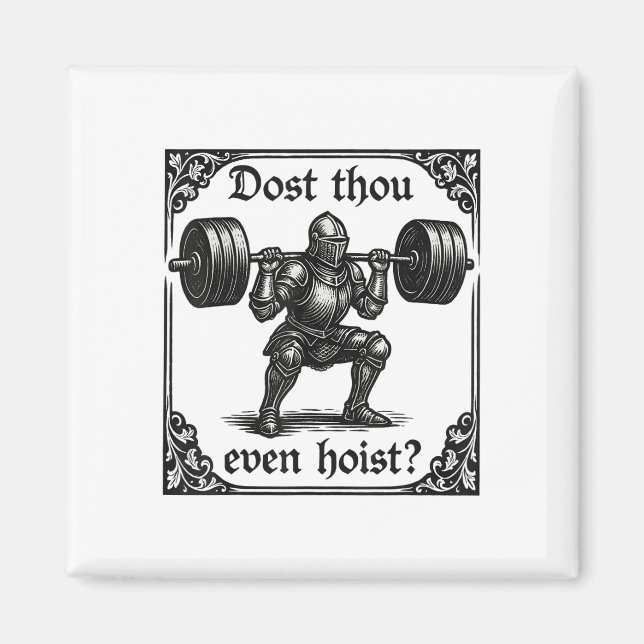Aimant Est-Ce Que Tu Peux Même Hoist Funny Gothique Deadl (Devant)