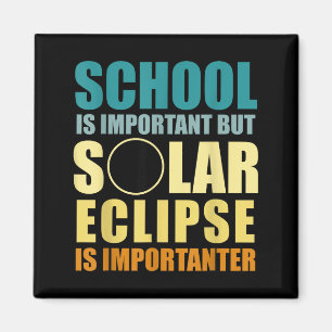 Aimant Est Chemise Éclipse Solaire Plus Important Éclipse