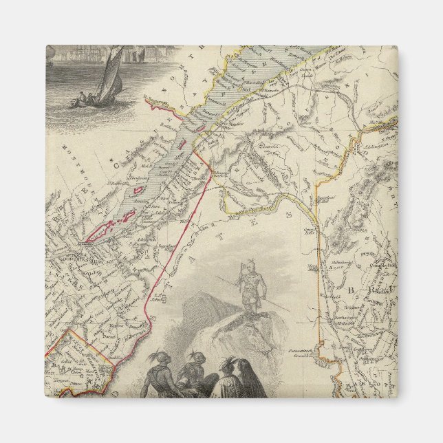 Aimant Est Du Canada Et Du Nouveau-Brunswick (Devant)