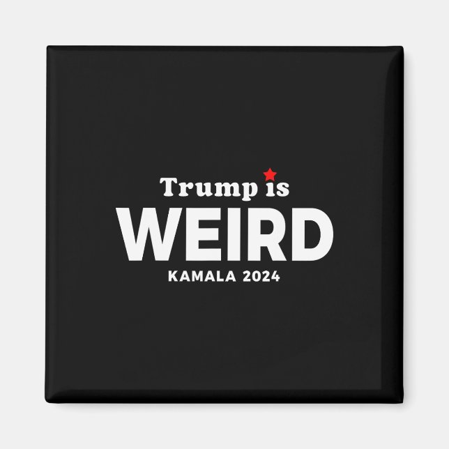 Aimant Est étrange Harris Waltz 2024 Election Kamala Harr (Devant)