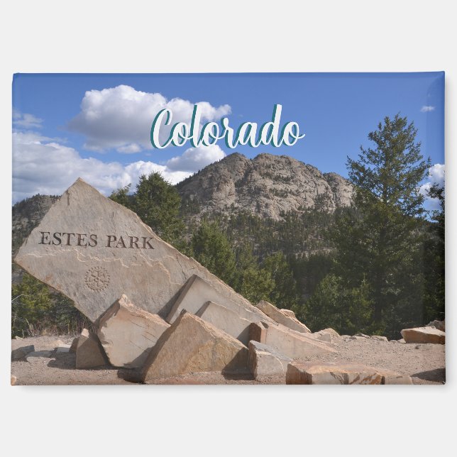 Aimant Estes Park Colorado Paysage (Recto)